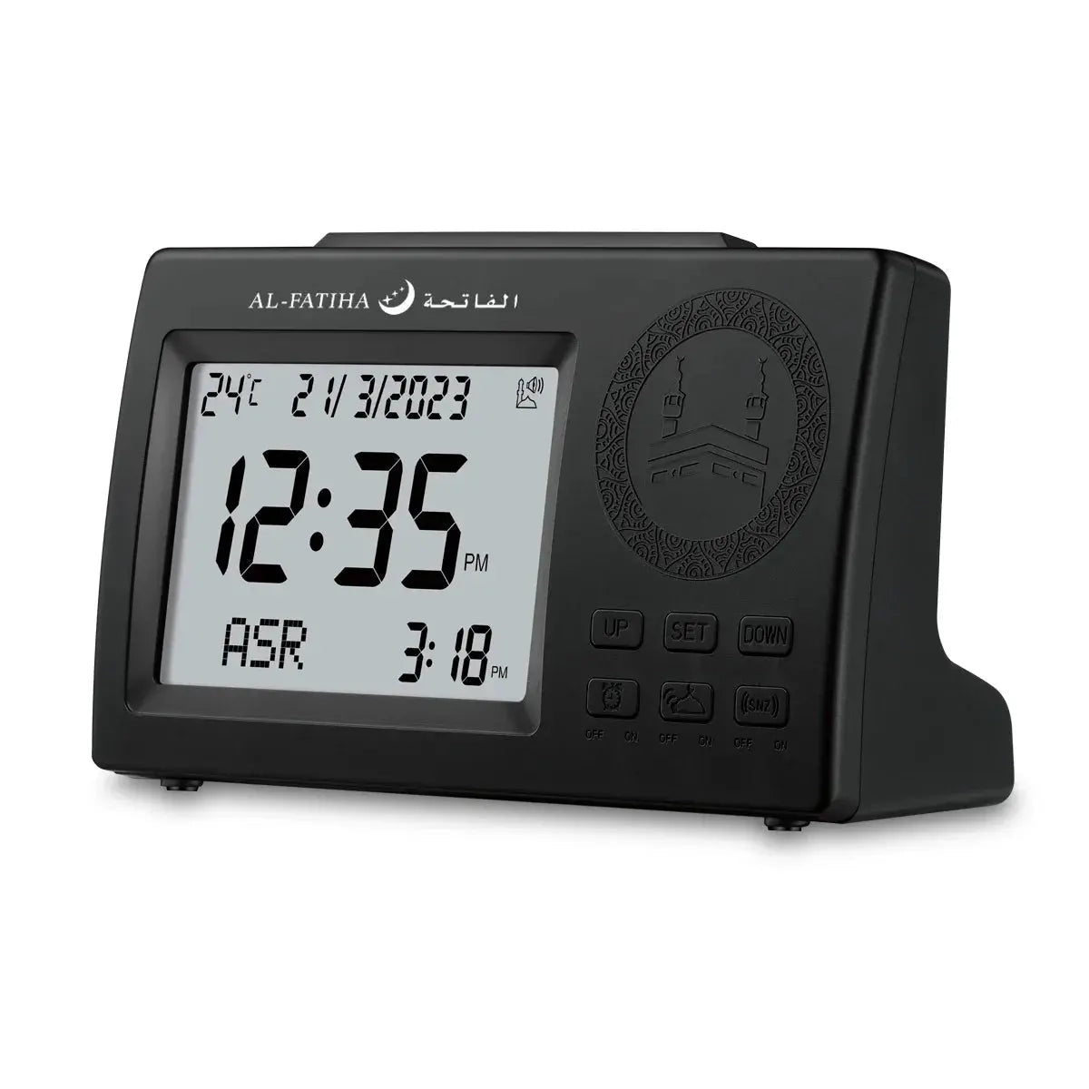Digital LED Azan Clock Muslim Islamic Islam stylish Azan Adhan Prayer Reminder Alarm Mosque Wall Clock Prayer Time Hijri - Honesty Sales
