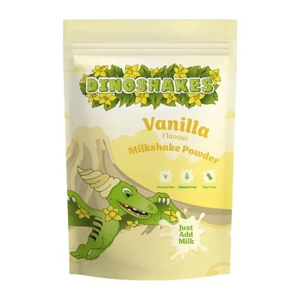 Dinoshakes Vanilla Milkshake Powder - Honesty Sales