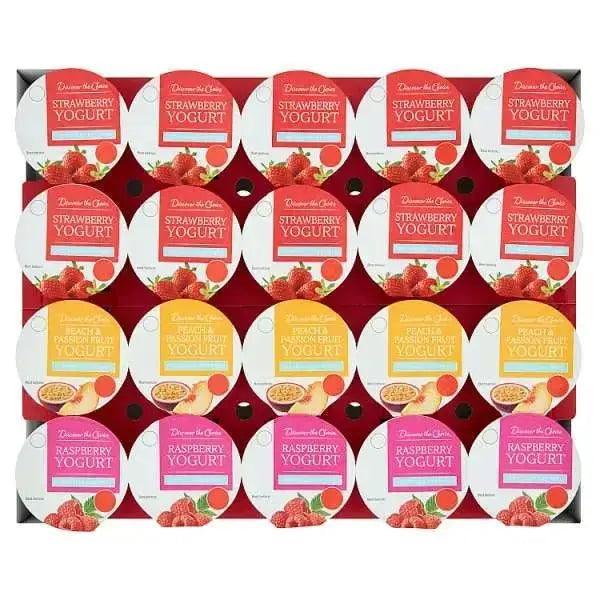 Discover the Choice Fat Free Yogurt Mixed Case 20 x 150g (Case of 20) - Honesty Sales Main image