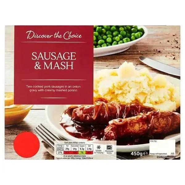 Discover the Choice Sausage & Mash 450g - Honesty Sales Main image