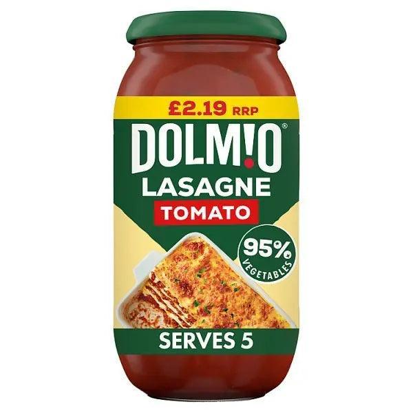 Dolmio Sauce for Lasagne Tomato 500g (Case of 6) - Honesty Sales