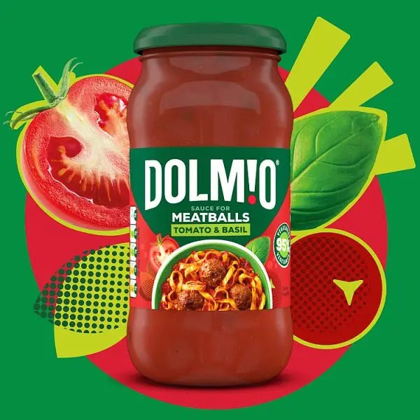 Dolmio Tomato & Basil Sauce for Meatballs 450g (Case of 6) - Honesty Sales