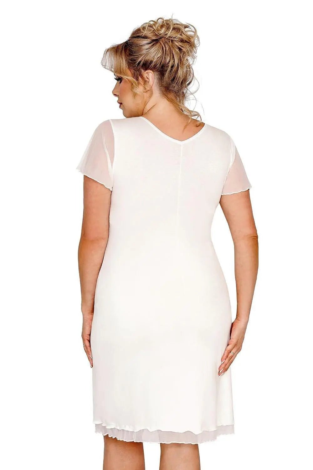 Donna opaque viscose Ivana plus shirt - Honesty Sales
