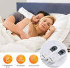 Double Economical Electric Blanket Ultrasonic Welding Fabric Heating Bed Mat Warmer - Honesty Sales