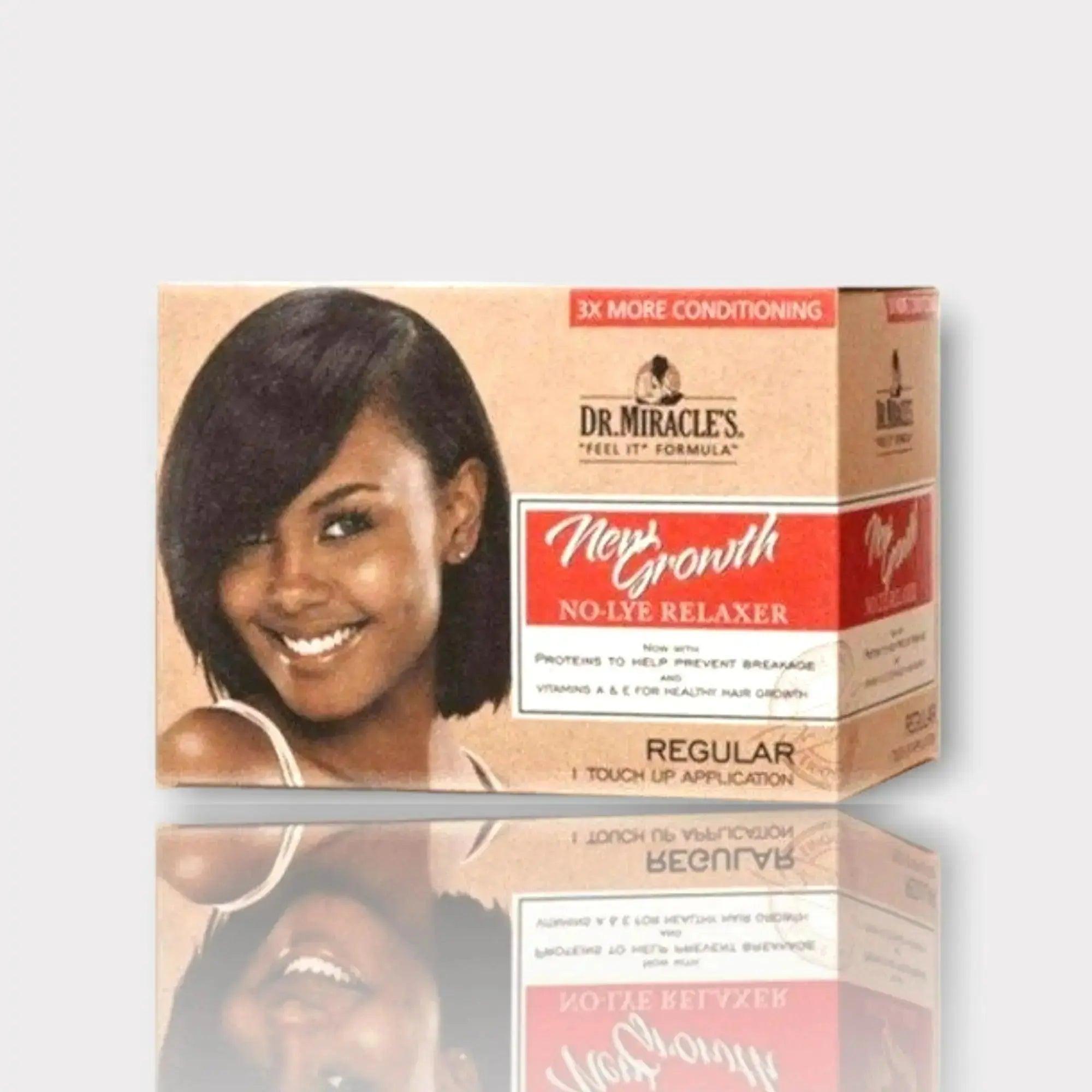 Dr Miracle's Feel It Formula New Growth No Lye Hair Relaxer - Honesty Sales