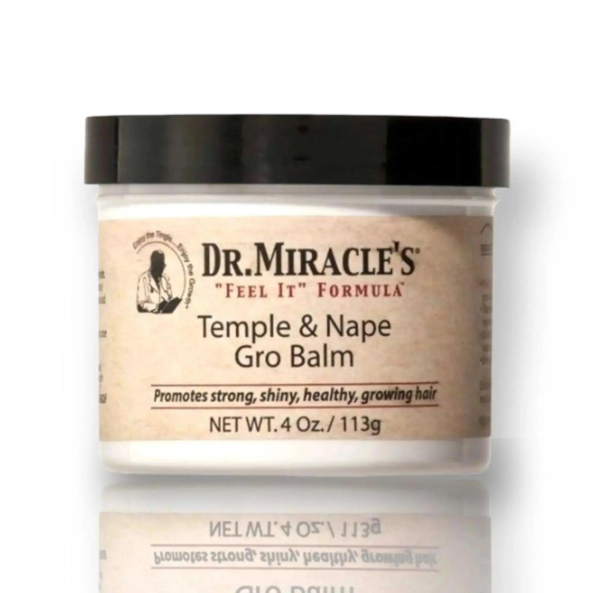 Dr. Miracles Temple and Nape Gro Balm 113 g/4 oz - Honesty Sales