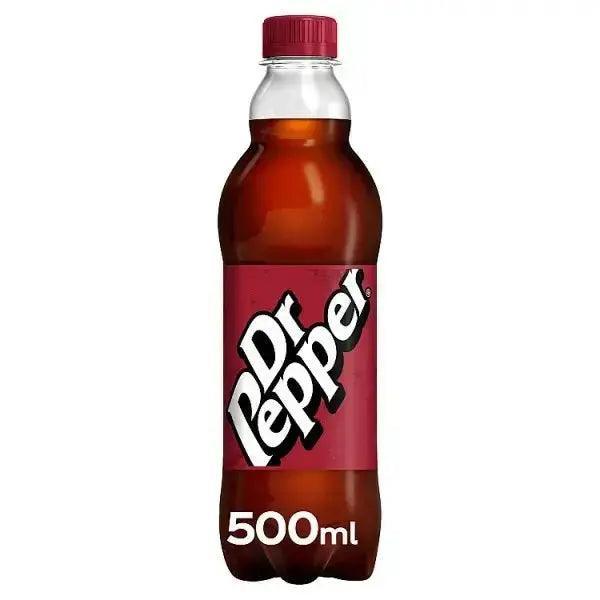 Dr Pepper 500ml (Case of 12) Sparkling Fruit Flavour - Honesty Sales Hauptbild
