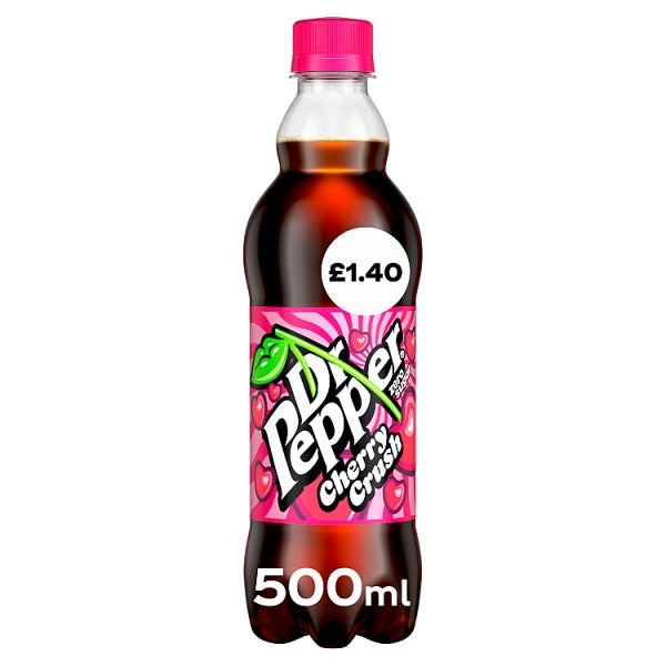 Dr Pepper Zero Cherry Crush 500ml (12 x 500ml) - Honesty Sales