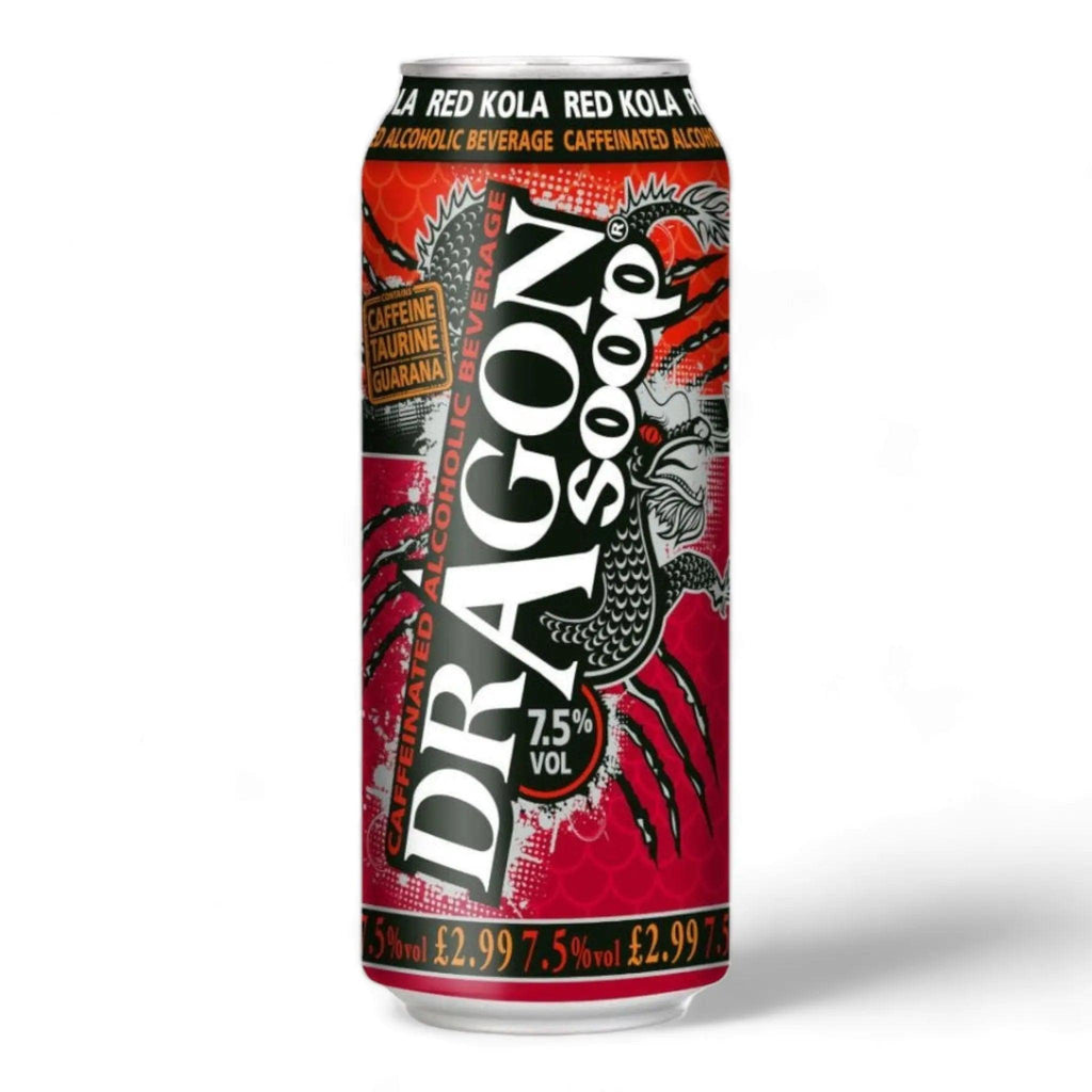Dragon Soop Caffeinated Alcoholic Beverage - 500ml (Case of 8) - Honesty Sales
