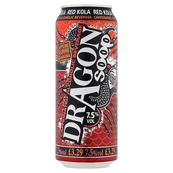 Dragon Soop Caffeinated Alcoholic Beverage - 500ml (Case of 8) - Honesty Sales