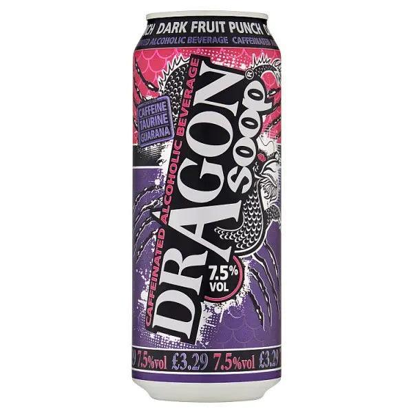 Dragon Soop Caffeinated Alcoholic Beverage - 500ml (Case of 8) - Honesty Sales