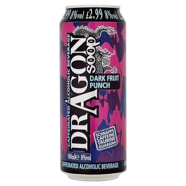 Dragon Soop Caffeinated Alcoholic Beverage - 500ml (Case of 8) - Honesty Sales