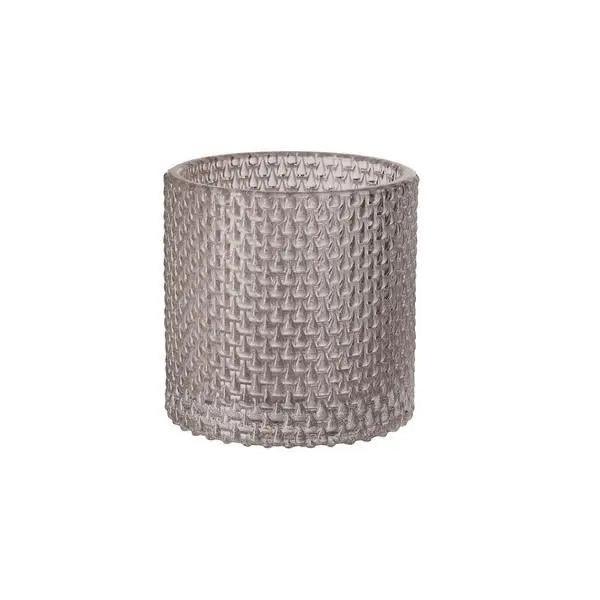 Duni Calm Dusk Candleholder Glass 80 x 80mm - Honesty Sales