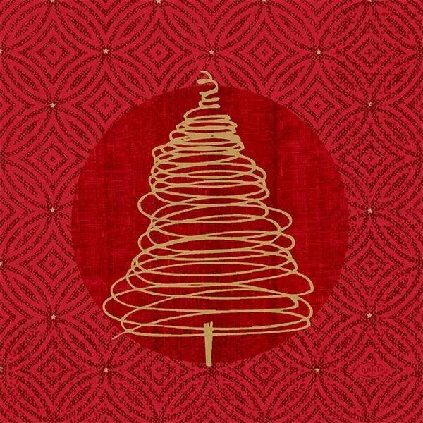 Duni Elegant Trees Napkin 3ply 33cm - Honesty Sales Image principale du produit