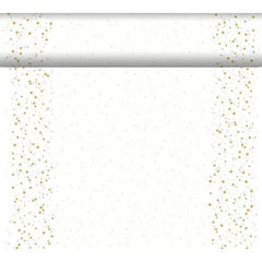 Duni Golden Stardust White Dunicel Tete a Tete 0.4x24 - Honesty Sales