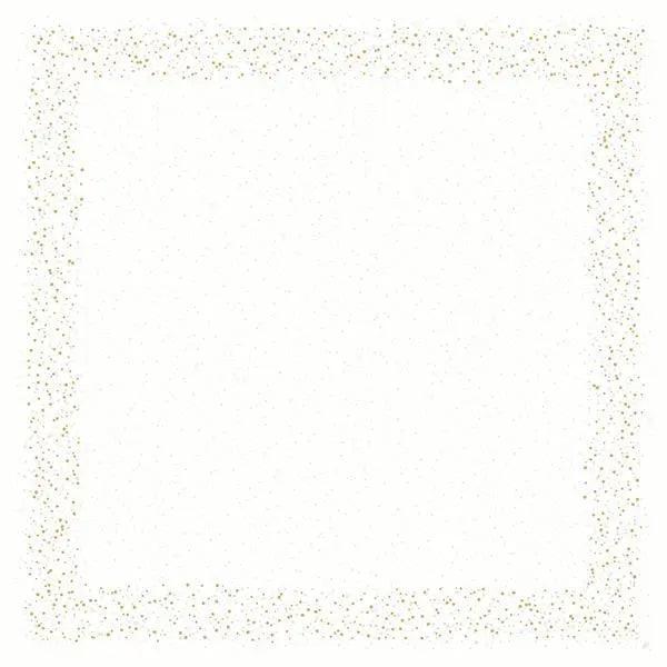 Duni Golden Stardust White Slipcover 84x84cm - Honesty Sales