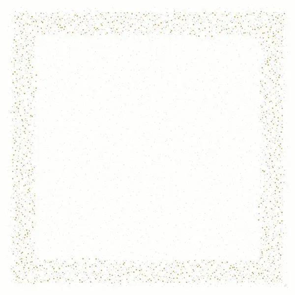 Duni Golden Stardust White Slipcover 84x84cm - Honesty Sales U.K