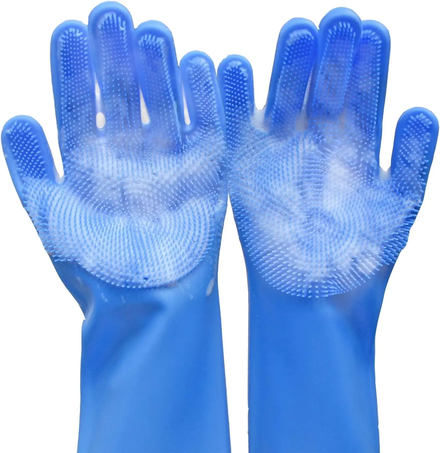 Durable Pet Grooming Gloves For Cats And Dogs, Enhanced Five Finger Design For Massaging And Bathing - Honesty Sales