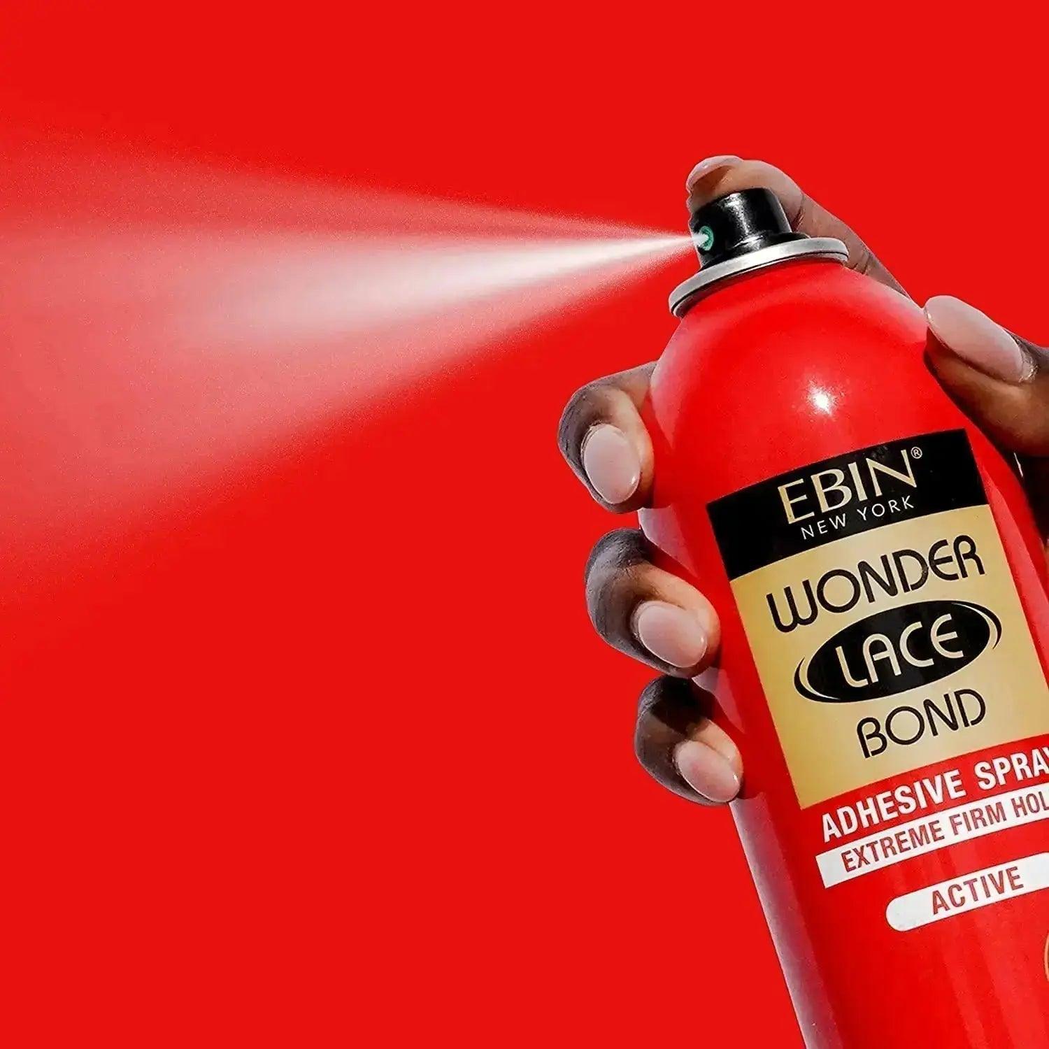 EBIN Wonder Lace Bond Spray Extreme Firm Hold 6.34oz - Honesty Sales