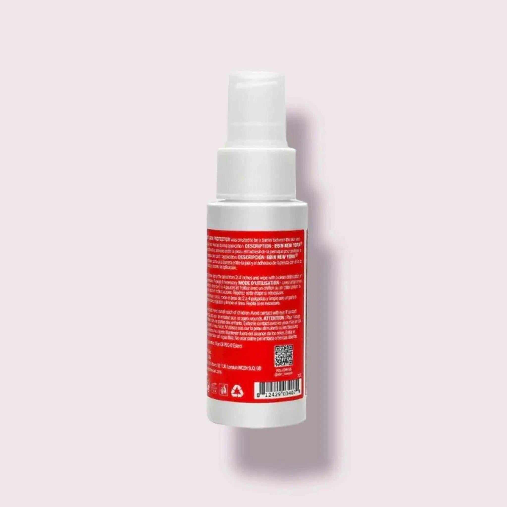 Ebin Wonder Lace Clear Bond Skin Protector – Original (2 Fl.oz./60ml) - Honesty Sales