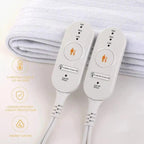 Electric Heated Blanket 3 Heat Setting Heated Mattress Cover 150x160cm - Honesty Sales