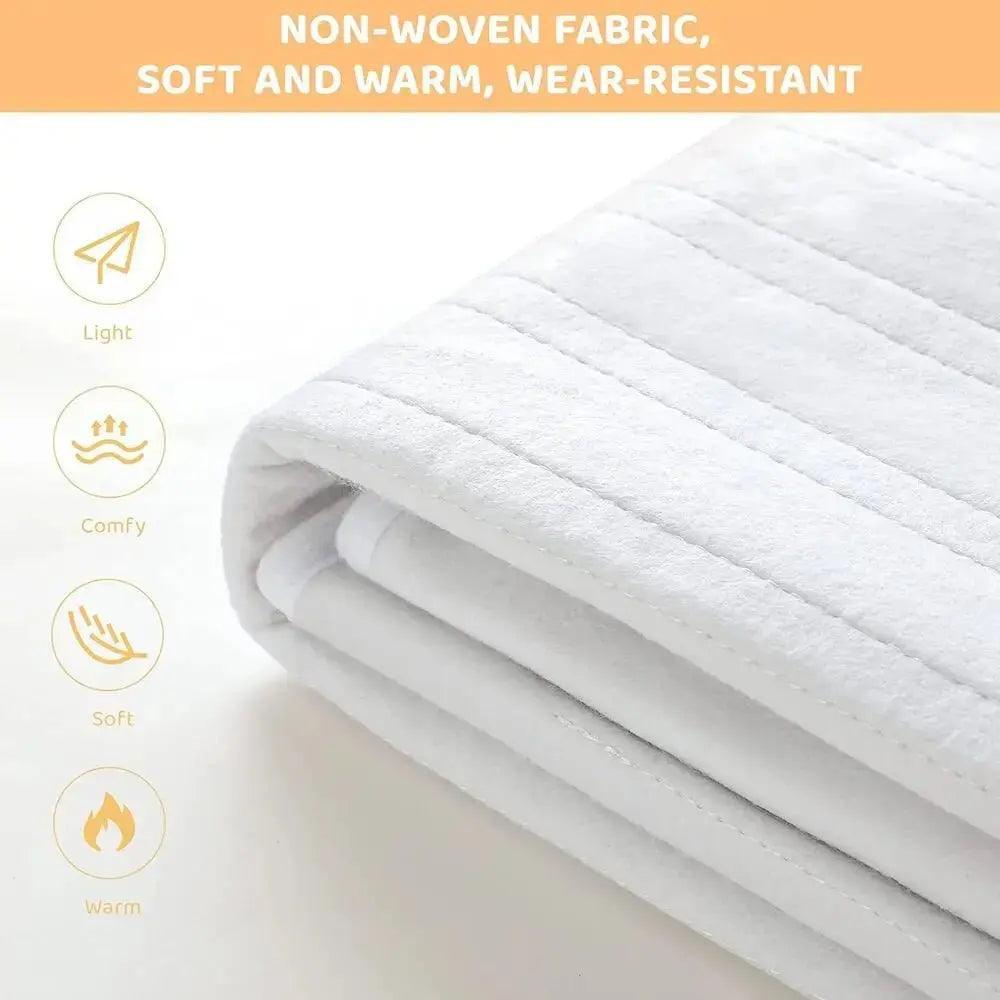Electric Heated Blanket 3 Heat Setting Heated Mattress Cover 150x160cm - Honesty Sales