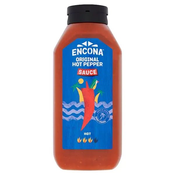 Encona Original Hot Pepper Sauce 900ml - Honesty Sales