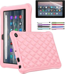 Epicgadget Pink Case for 7" Kindle Fire HD Tablet, with screen protector & stylus, New - Honesty Sales U.K