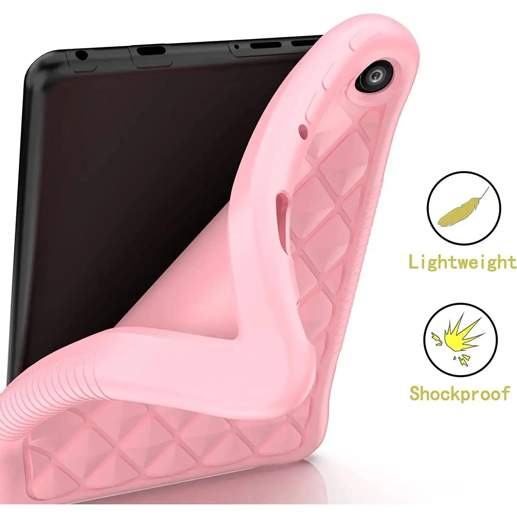 Epicgadget Pink Case for 7" Kindle Fire HD Tablet, with screen protector & stylus, New - Honesty Sales