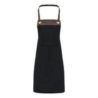 Espresso Bib Apron Black-Black, Black-Brown, Khaki-Brown, Navy-Brown - Honesty Sales