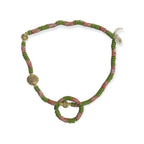 Ethnic chunky bead necklace and bangle - Honesty Sales