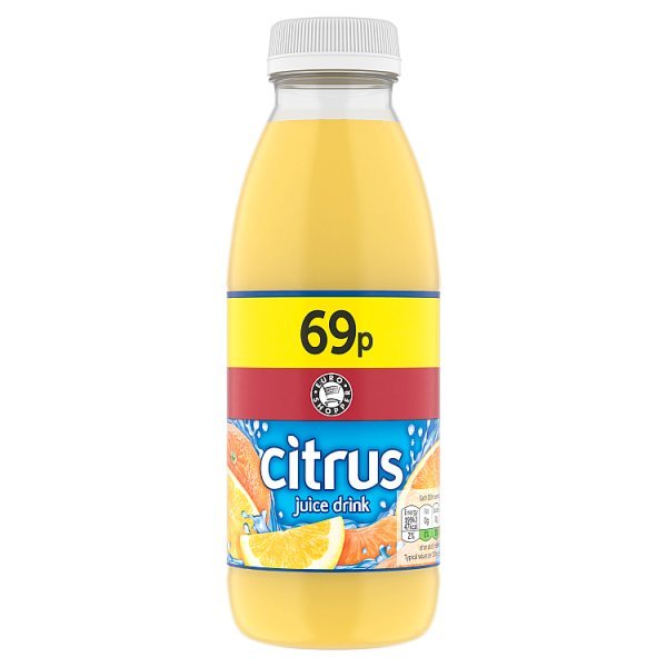 Euro Shopper Citrus Juice Drink 500ml (12 x 500ml) - Honesty Sales