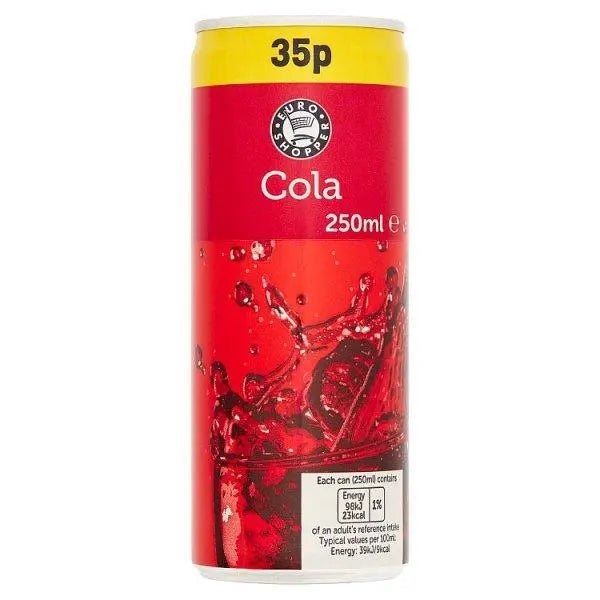 Euro Shopper Cola 250ml (Case of 24) - Honesty Sales