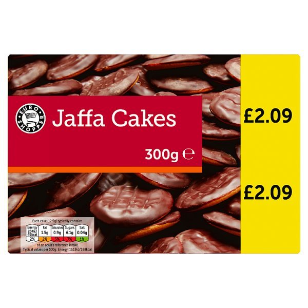 Euro Shopper Jaffa Cakes 300g (20 x 300g) - Honesty Sales