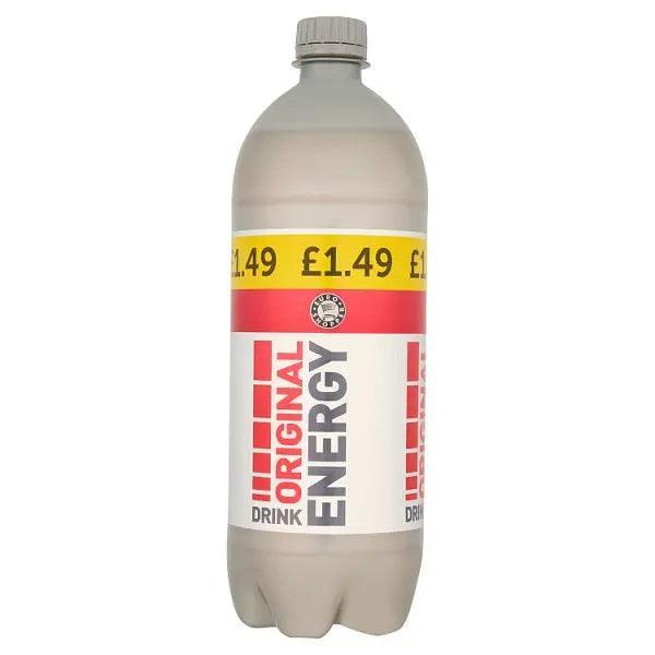Euro Shopper Original Energy Drink 1 Liter (Case of 12) - Honesty Sales