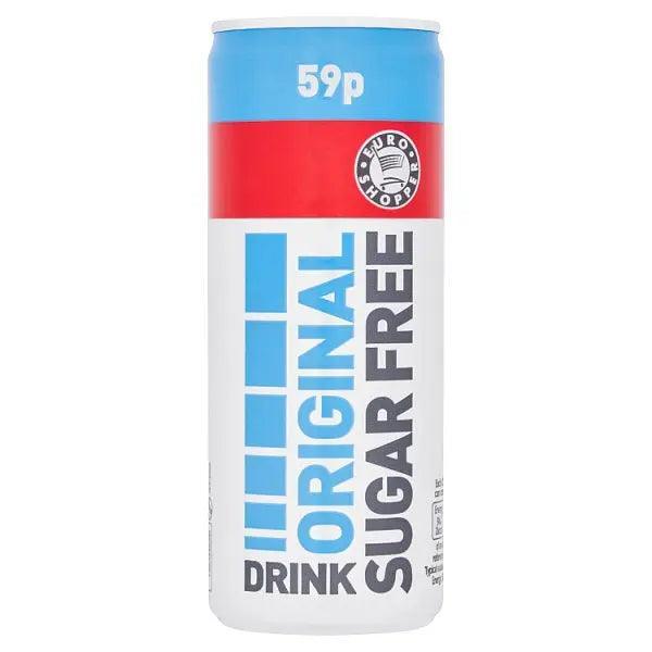 Euro Shopper Original Sugar Free Drink 250ml (Case of 24) - Honesty Sales Hauptbild