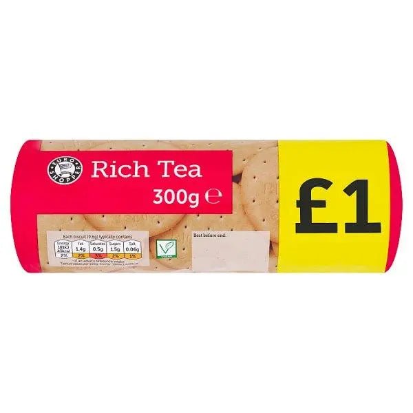 Euro Shopper Rich Tea 300g (Case of 18) - Honesty Sales