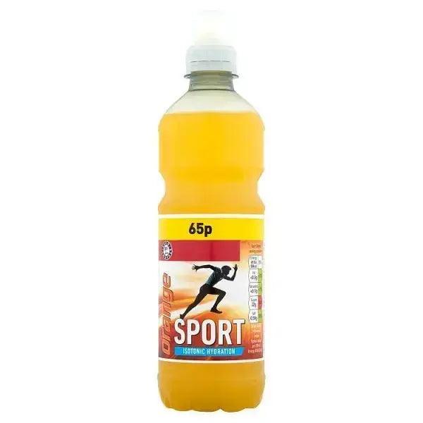 Euro Shopper Sport Isotonic Hydration Orange 500ml - Honesty Sales