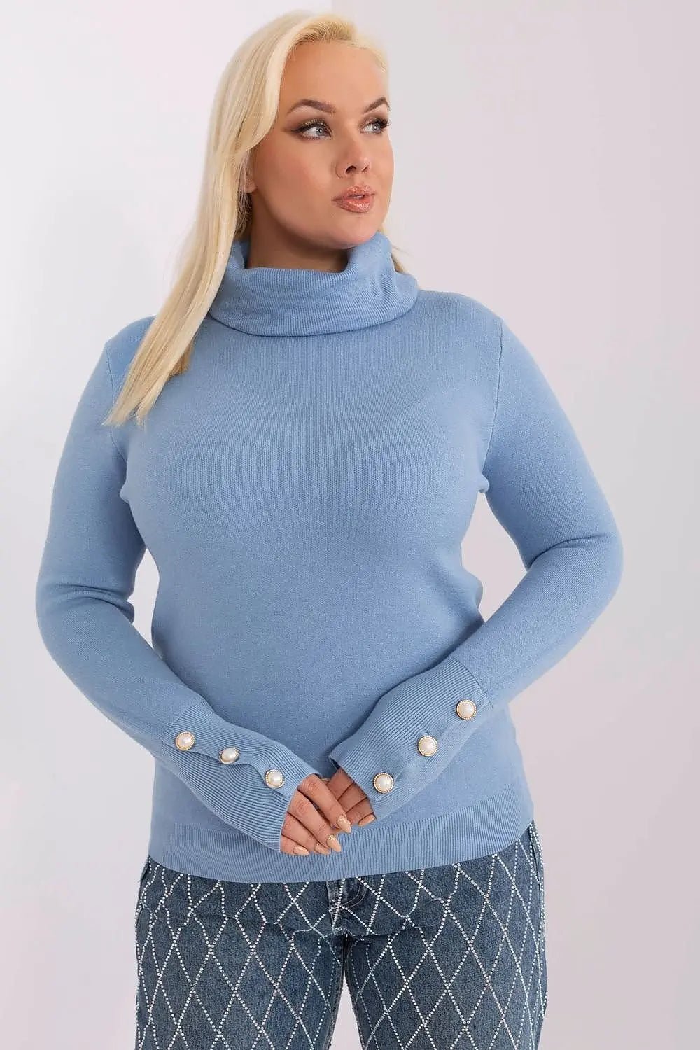 Factory Price lightweight and pleasant viscose turtleneck sweater - Honesty Sales