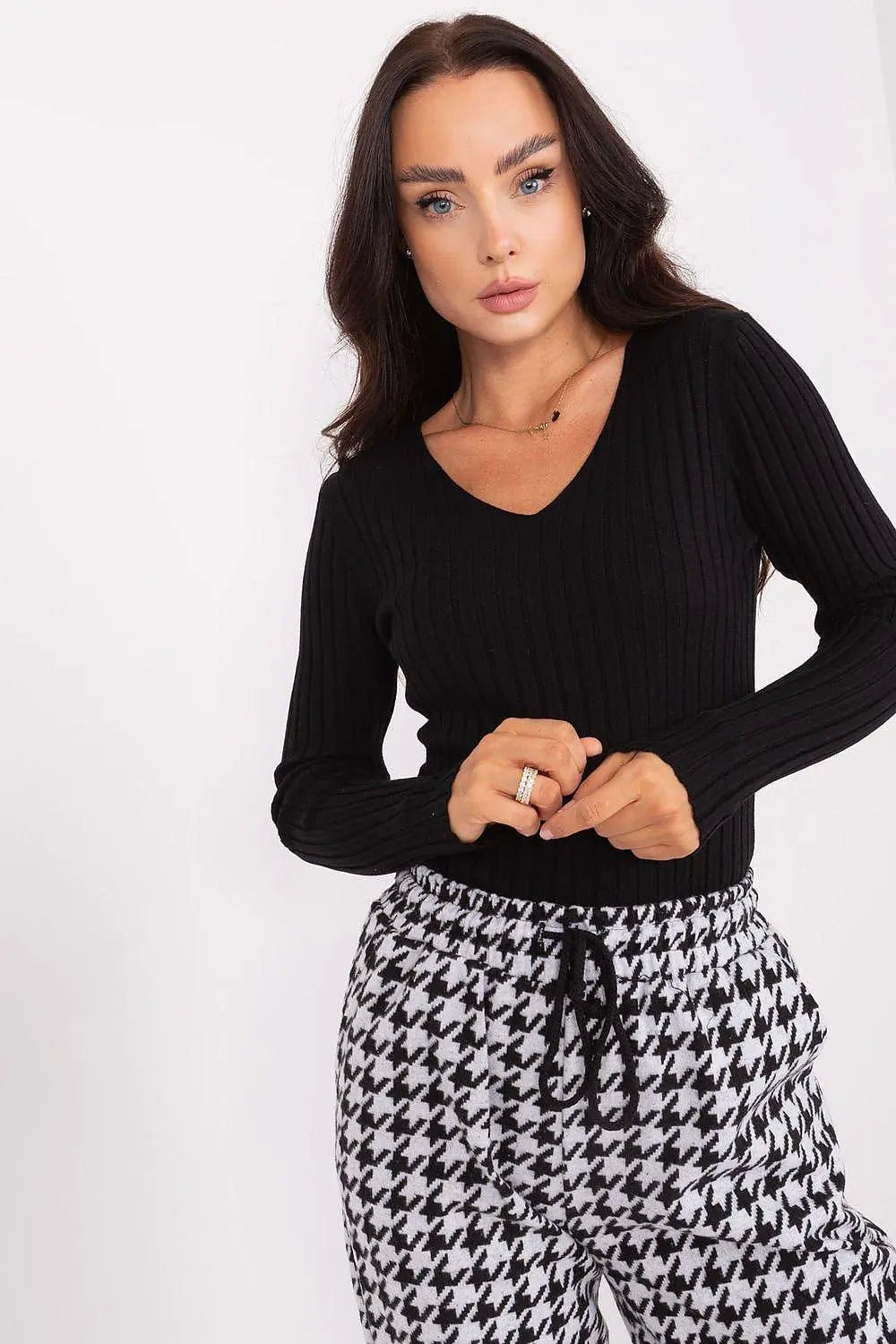 Factory Price ribbed womens sweater - Honesty Sales
