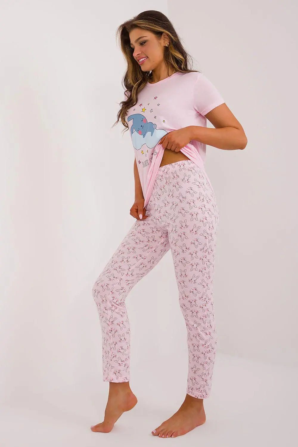 Factory Price t-shirt and pants womens pajamas - Honesty Sales