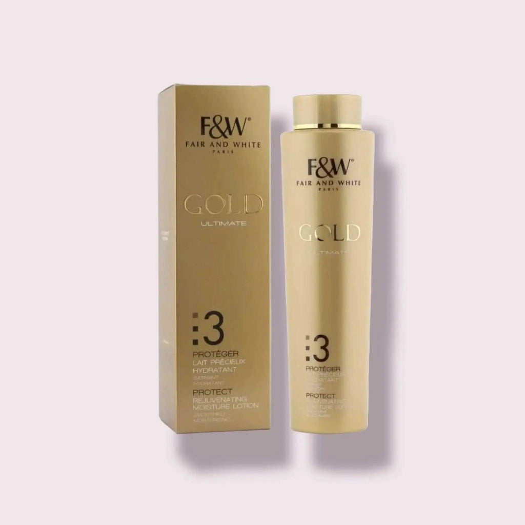 Fair & White 3 Gold Rejuvenating Moisture Lotion 500 ml - 17.6 fl.oz - Honesty Sales