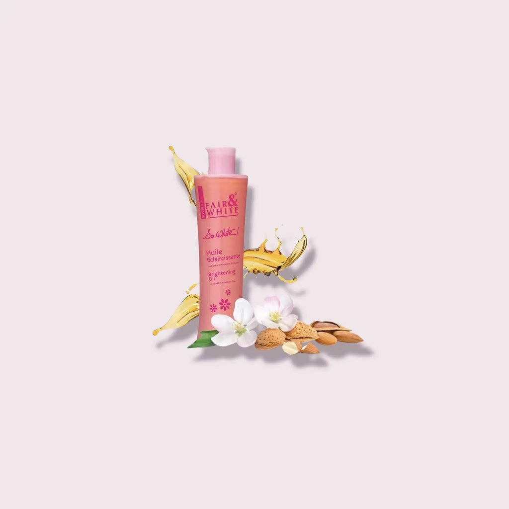 Fair & White So White Body Oil, 250ml - 8.45fl.oz - Honesty Sales