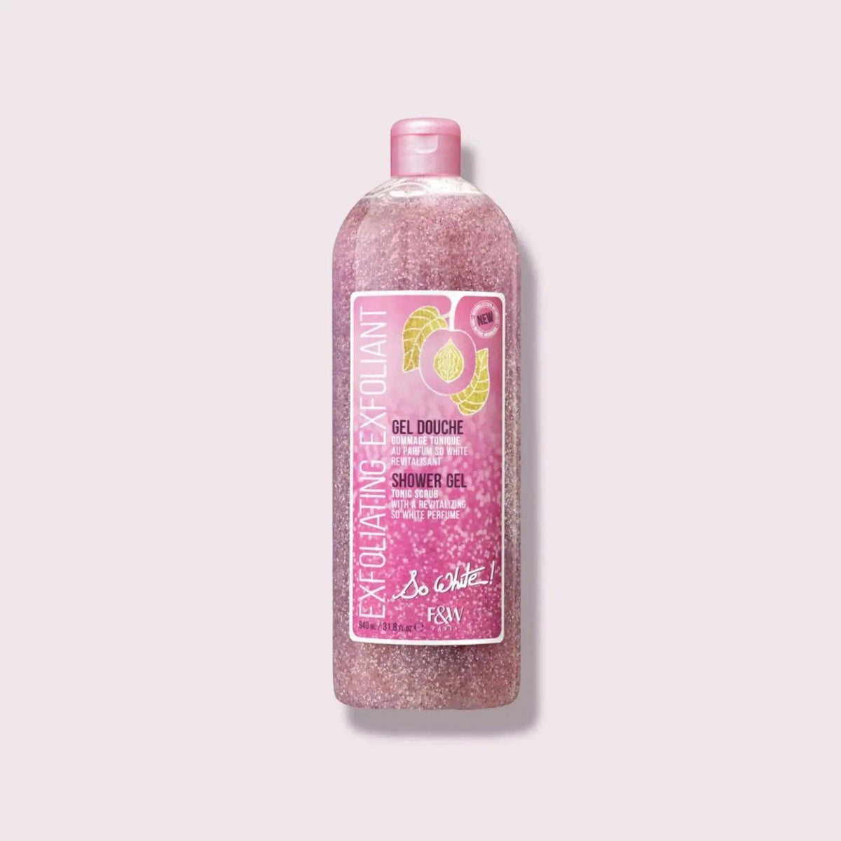 Fair and White so White Exfoliating Exfoliant Shower GEL Tonic Scrub 940 Ml - Honesty Sales