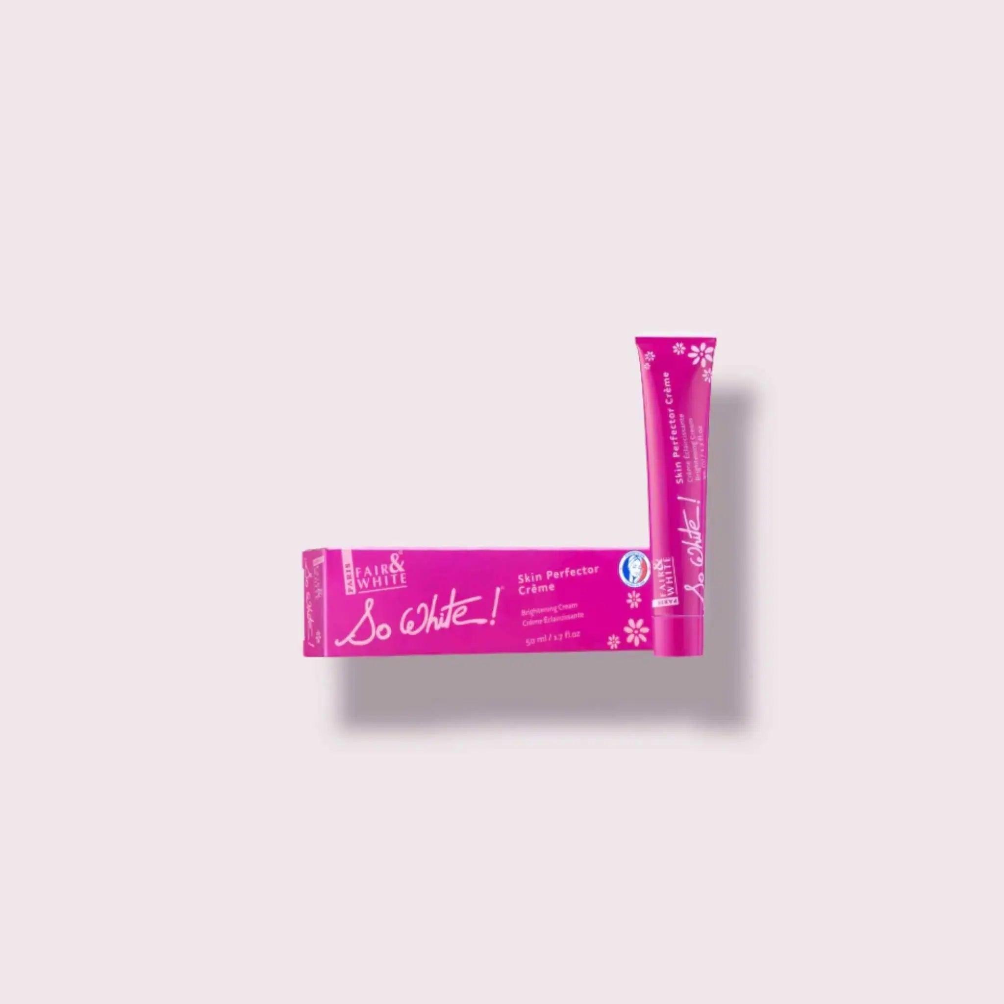 Fair & White So White Lightening Cream Tube 50ml - 1.7fl - Honesty Sales Main image