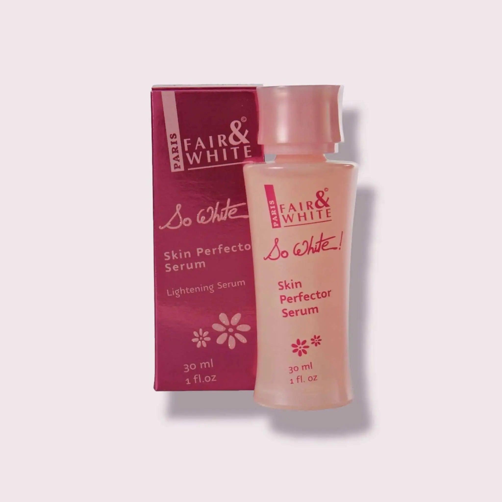 Fair and White So White Skin Perfector Serum 30ml - Honesty Sales Main image
