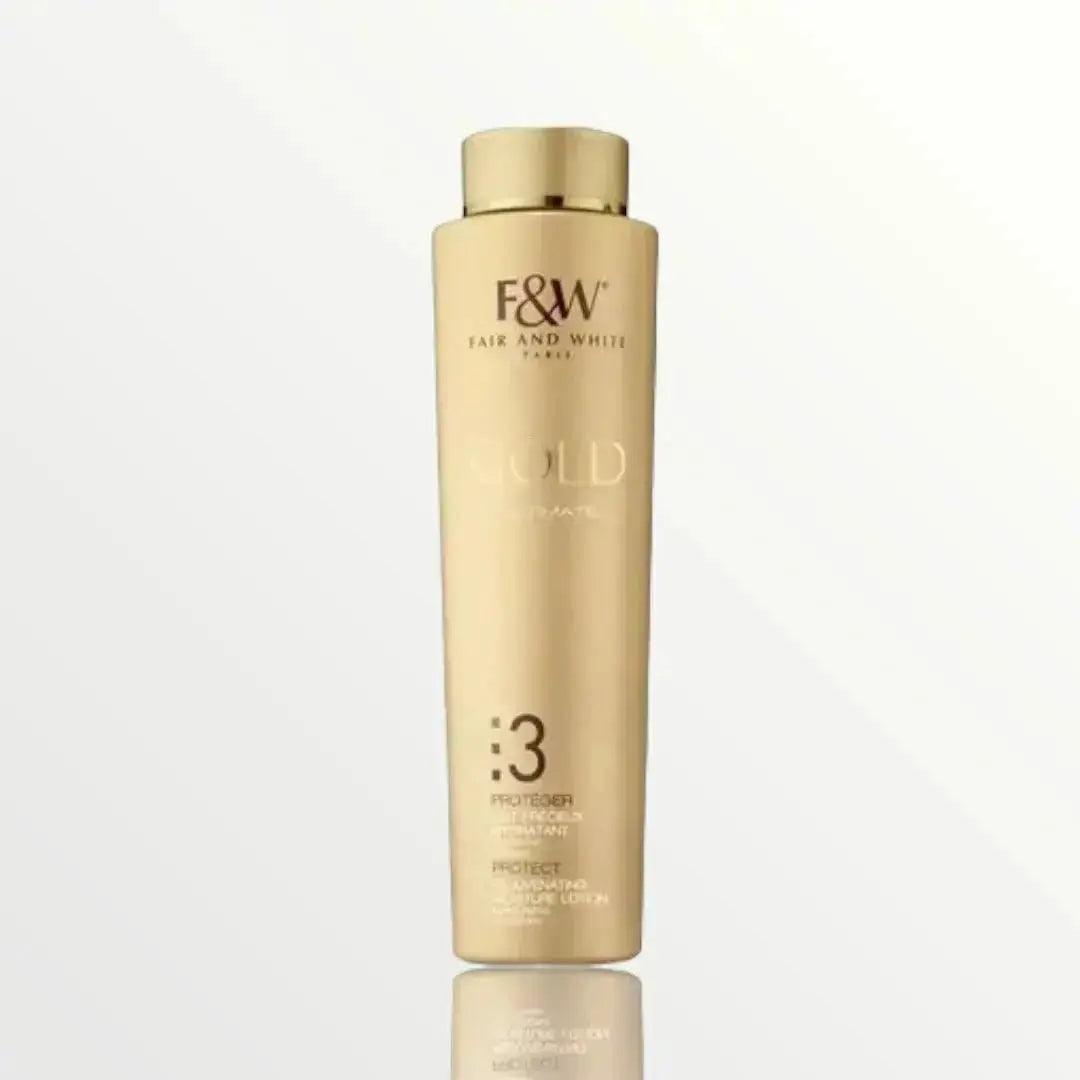 Fair & White Gold Protect Rejuvenating Moisture Lotion - 500ml - Honesty Sales