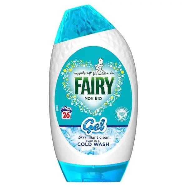 Fairy Non Bio Detergent Washing Gel 26 Washes (Case of 6) - Honesty Sales