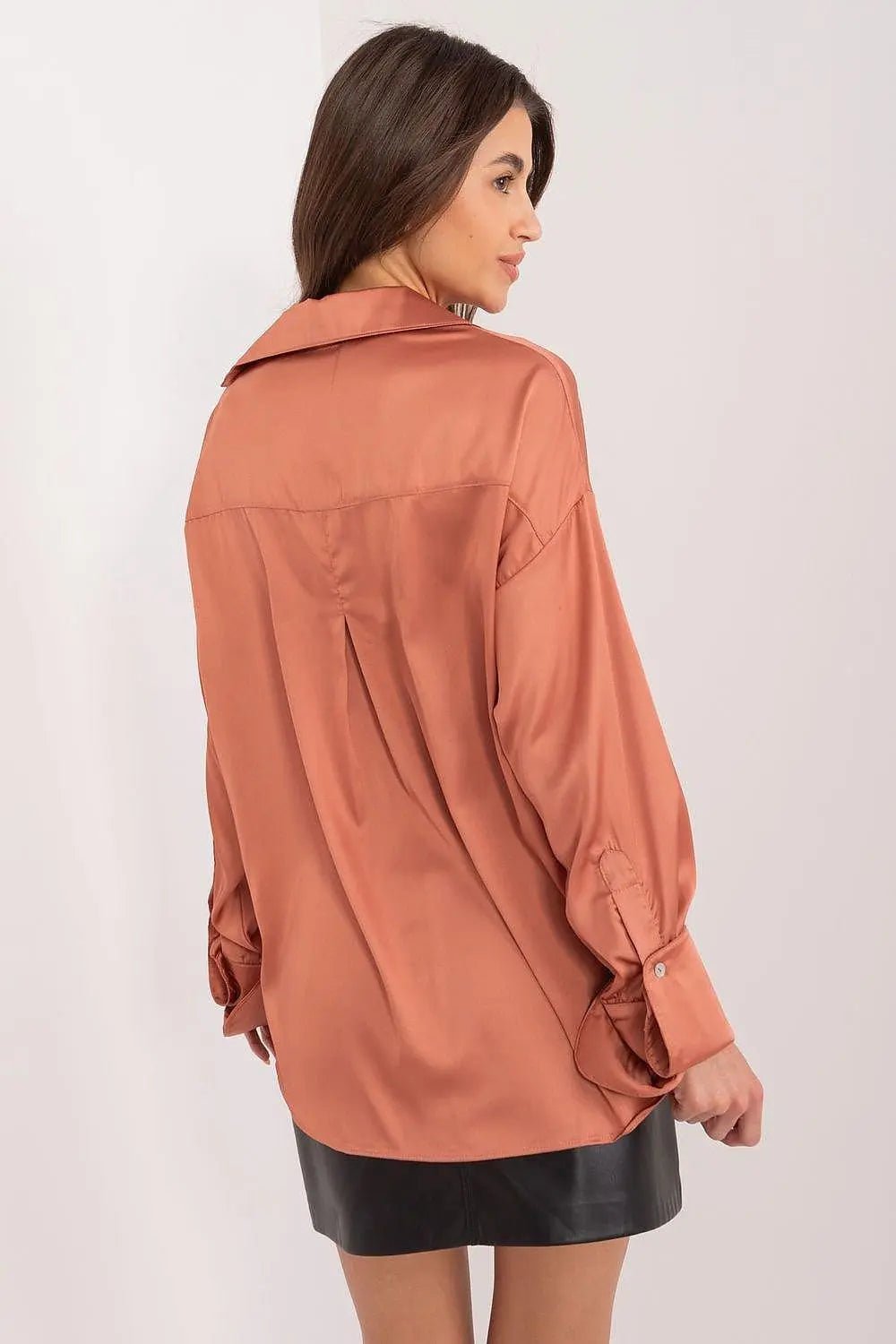 Fancy classic long sleeve womens shirt - Honesty Sales