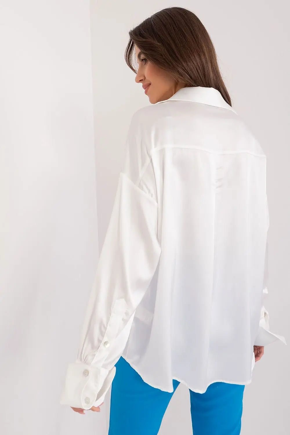 Fancy classic long sleeve womens shirt - Honesty Sales